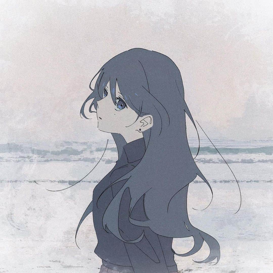 unBORDEのインスタグラム：「#須田景凪  🌧-----  10.7 release!! 映画『僕が愛したすべての君へ』 @bokuai_movie  主題歌「雲を恋う」 挿入歌「落花流水」  -----🌧  🎧streaming https://sudakeina.lnk.to/kumowokouIA  🎥music video youtu.be/_olv1Sw14_g　  jk/mv：toubou. @ttttoubou   @balloon0120」