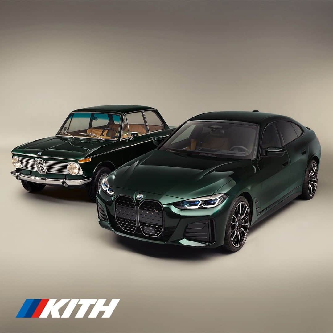 のインスタグラム：「国内限定わずか1台 BMW i4 M50 x KITH  全世界限定6台、国内限定わずか1台。 ニューヨーク発のプレミアム・ストリート・ブランド『KITH』とのコラボレーションによる特別仕様車「BMW i4 M50 x KITH」を、BMWオンライン・ストアにて抽選販売いたします。  #JOYMOVESME #BMW #駆けぬける歓び #BMWJapan #WEAREM #BMWM #KITH #BMWi4 #BMWi4M50xKITH」