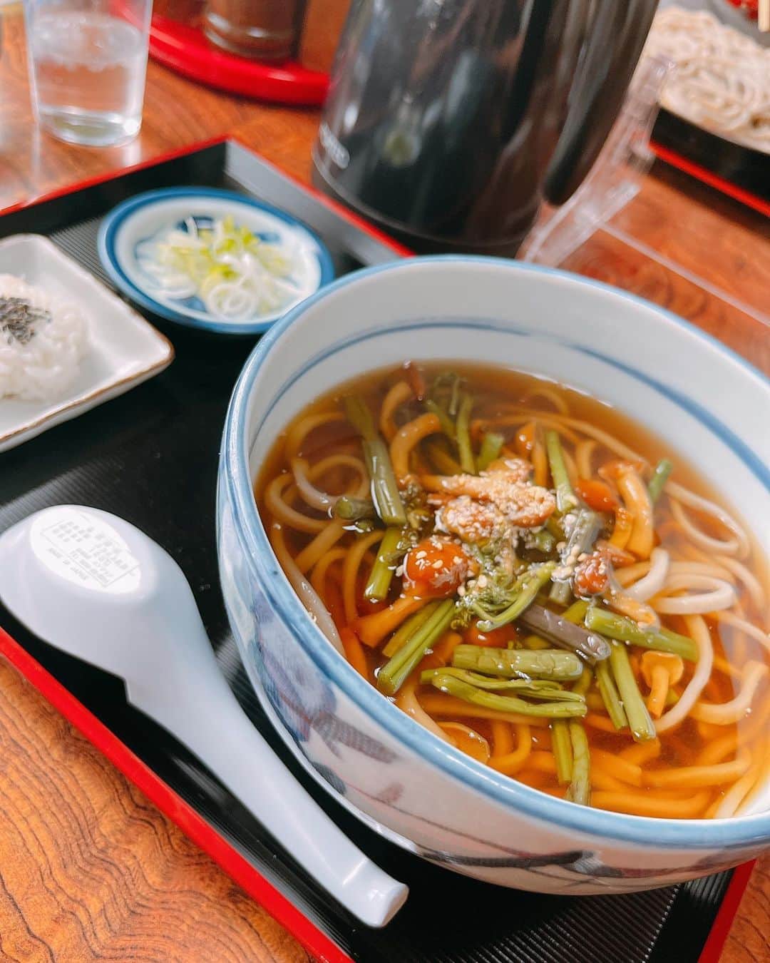 木高イサミのインスタグラム：「#新得そば #なめこ山菜そば  10月11日 #頂天開幕」