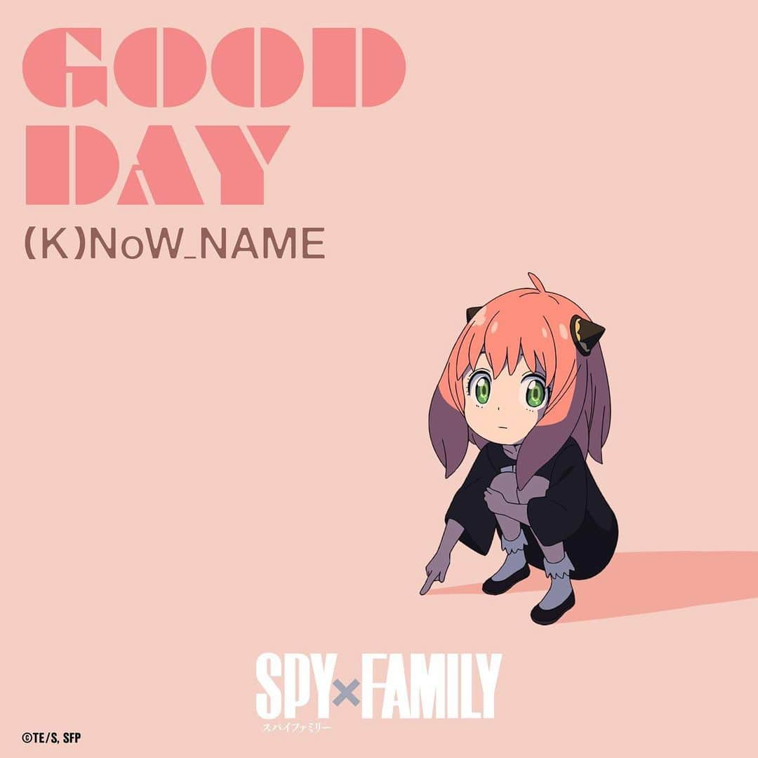 NIKIIEさんのインスタグラム写真 - (NIKIIEInstagram)「【NEWS】 (K)NoW_NAMEによるアーニャ・インスパイアソング「GOOD DAY」作詞、歌唱をさせていただきました！  MV公開🎉さらに楽曲配信スタート！ ぜひたくさん聴いてください🥜💓  #ノウネイム #SPY_FAMILY #スパイファミリー」10月8日 10時45分 - nikiiejp