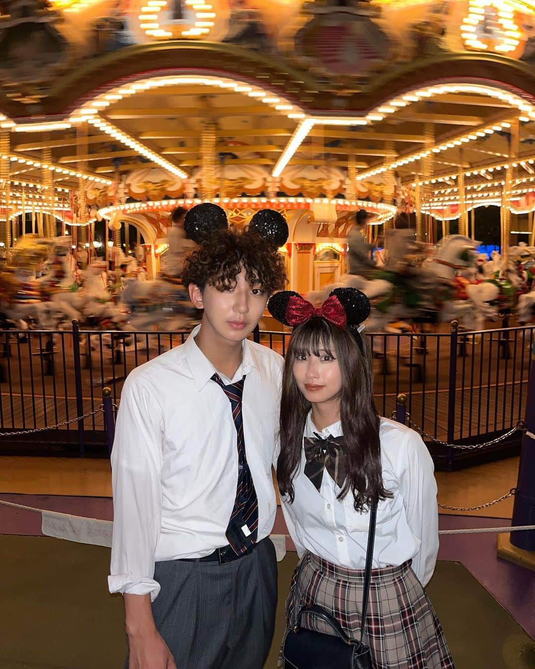 三浦寿莉のインスタグラム：「🐭🎠✨」