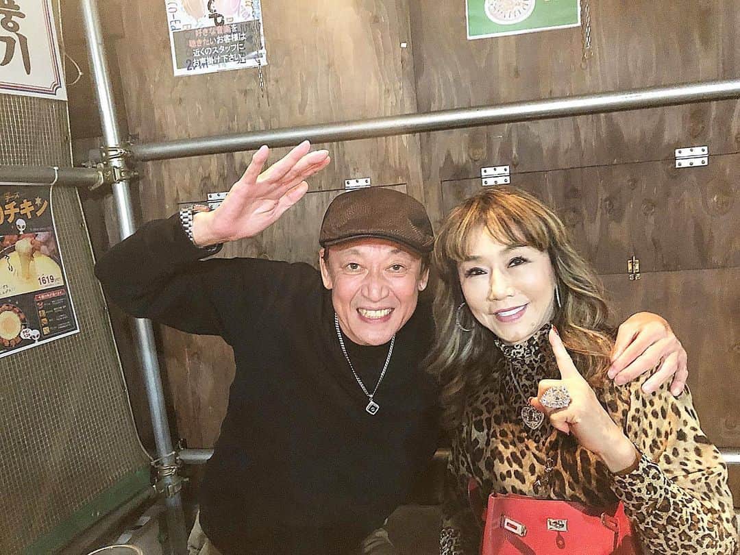 長原成樹のインスタグラム：「久しぶりにマダムシンコさんと鶴橋で飯食った🍻✨ 楽しかったです❗️ご馳走さまでした😊 #信子さん　#マダムシンコ　#長原成樹」