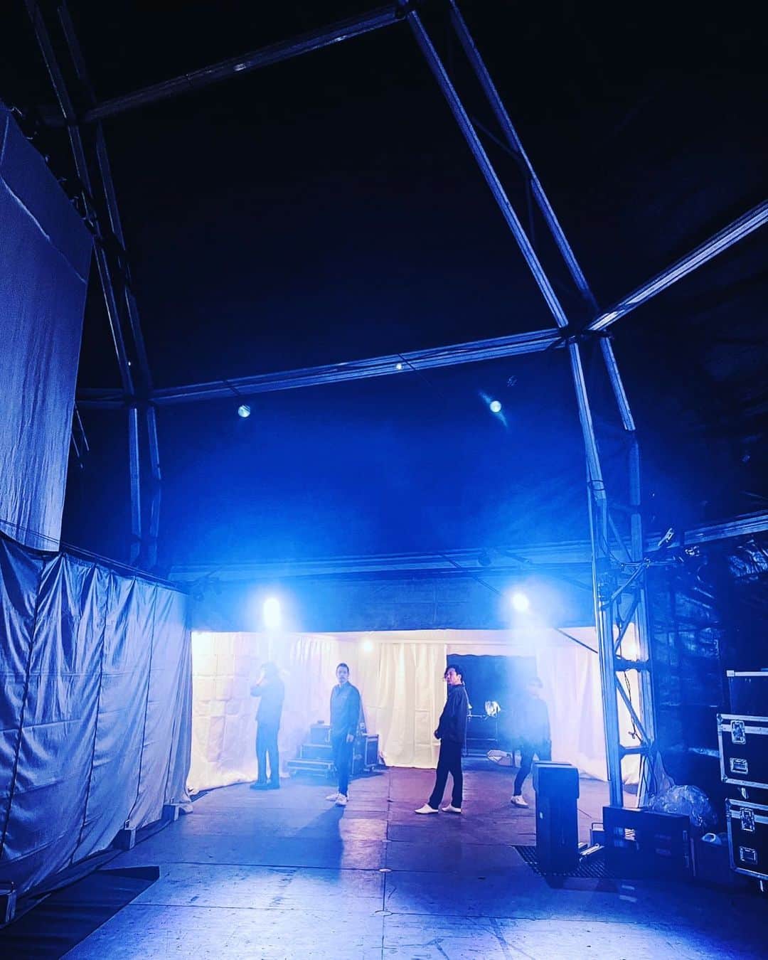 のインスタグラム：「Thank u #朝霧jam !! #testset」