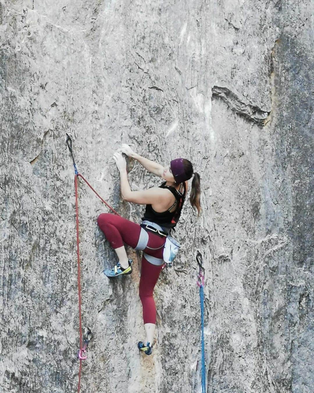 レベッカ・ストッツさんのインスタグラム写真 - (レベッカ・ストッツInstagram)「Sardinia ☀️   With a great crew 😎  @chriwalk @mstotzi @ebaleunam @mbrodmann10   @baechlibergsport @scarpaspa @blackdiamond @newrocksport   #climbing #sardinia #climbing_is_my_passion #rockclimbing #vogelschutz」10月9日 3時06分 - rebekka_stotz