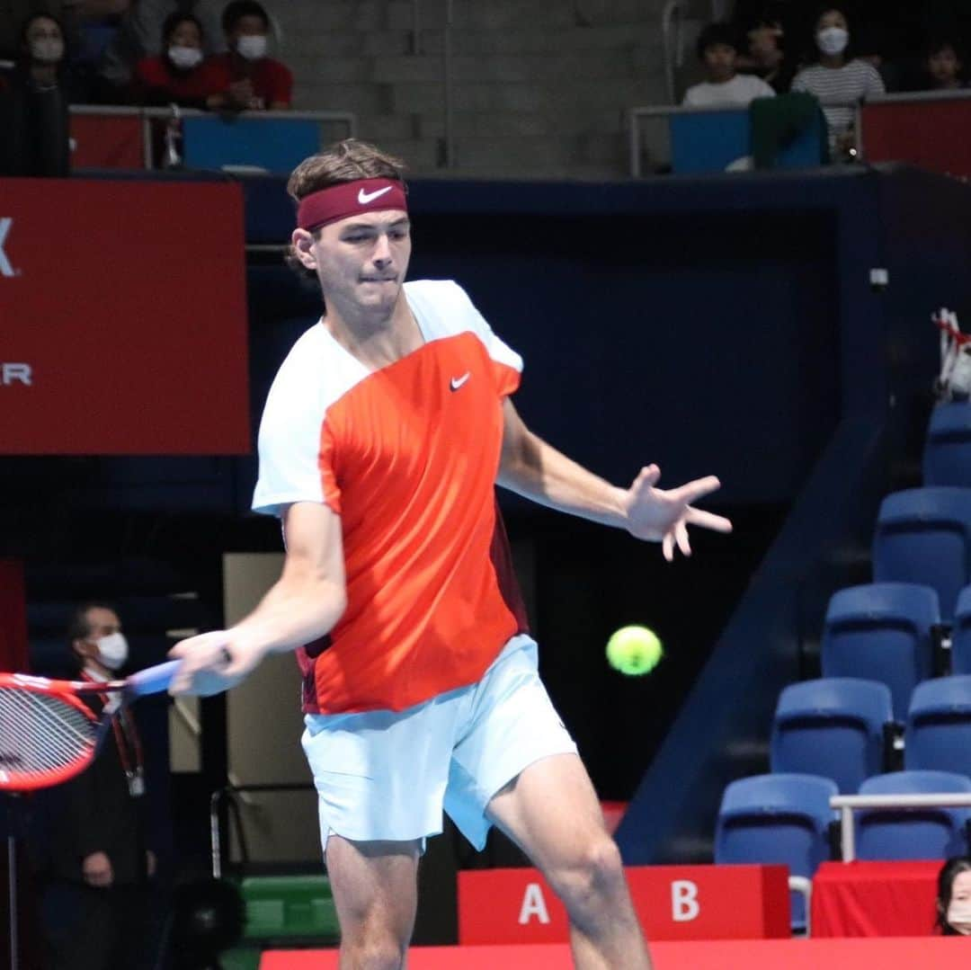 Rakuten Japan Openさんのインスタグラム写真 - (Rakuten Japan OpenInstagram)「#rakutenopen2022 Singles Champion🎉✨👏🎾 @taylor_fritz defeats @bigfoe1998‼️ Congratulations🥳  #楽天オープン2022  #シングルス決勝 #rakutenopen  #楽天オープン #tennis #atptour」10月9日 19時04分 - kinoshitagroupjapanopen