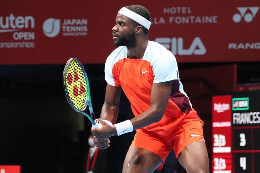 Rakuten Japan Openさんのインスタグラム写真 - (Rakuten Japan OpenInstagram)「@bigfoe1998 on 🔥🎾💪  #楽天オープン2022 #rakutenopen2022 #シングルス決勝 #rakutenopen #楽天オープン #tennis #atptour #final」10月9日 20時08分 - kinoshitagroupjapanopen