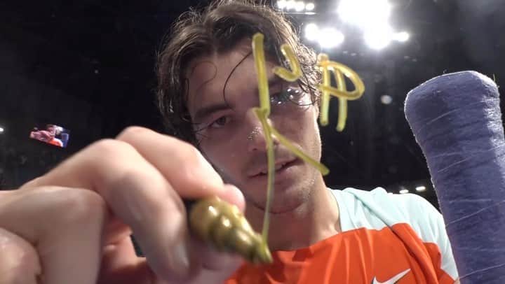 Rakuten Japan Openのインスタグラム：「Main Draw FINAL DAY Winner's Autograph🎥  @marcelomelo83  @mackiemacster  @taylor_fritz   #rakutenopen #rakutenopen2022 #楽天オープン #楽天オープン2022 #atptour #tennis」