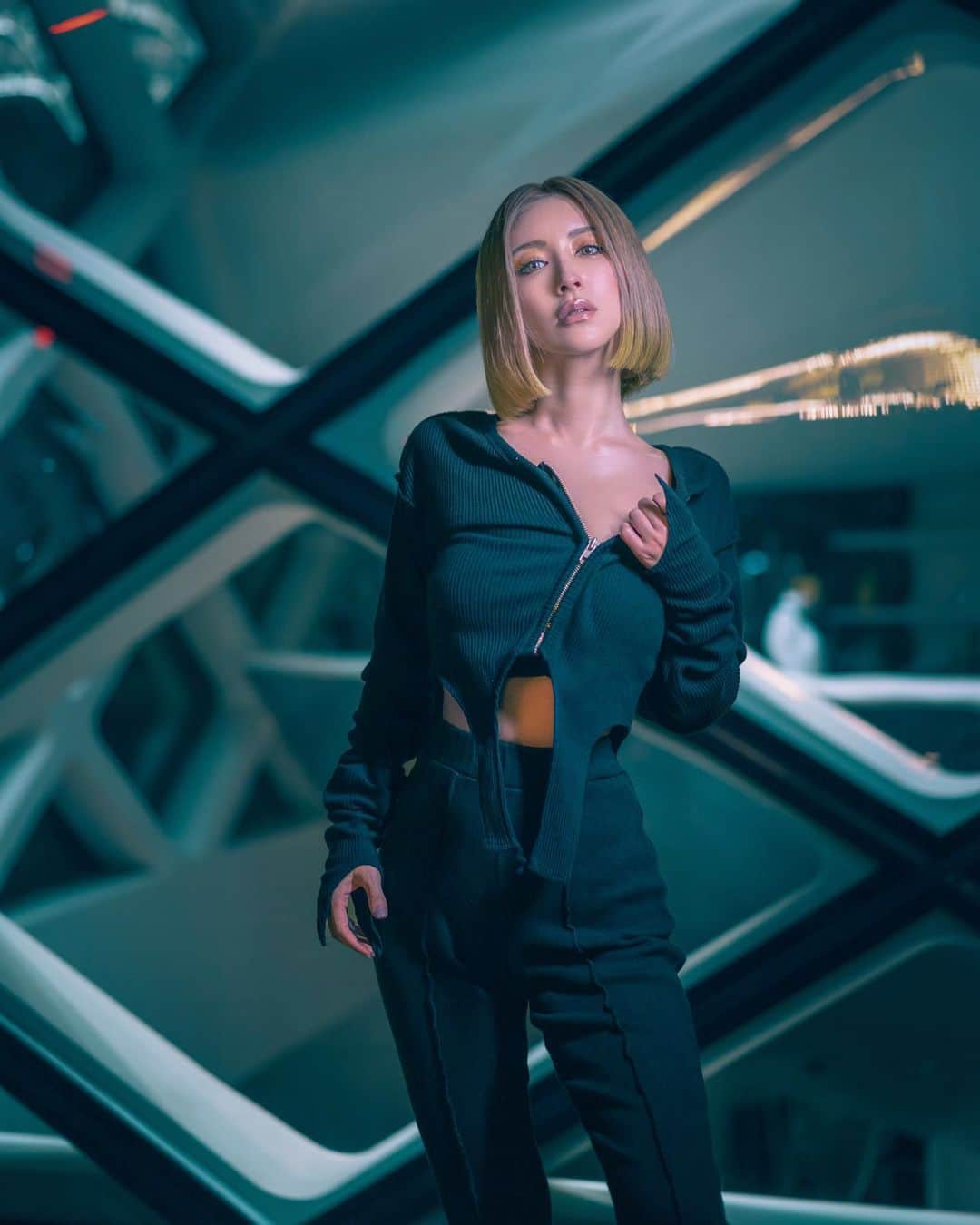 美咲あいりのインスタグラム：「💎 ⁡ ⁡ 𝖯𝗁𝗈𝗍𝗈𝗀𝗋𝖺𝗉𝗁𝖾𝗋 @zurkzenemixa  𝖧𝖺𝗂𝗋 𝗌𝗍𝗒𝗅𝖾 @kei0926 @ankhcross_aoyama  ⁡ ⁡」