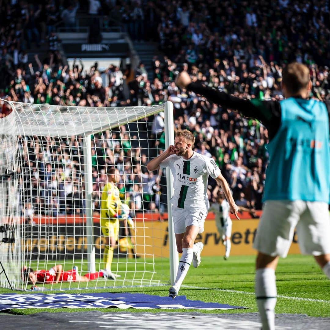 マーヴィン・フリードリヒのインスタグラム：「Derbysieger 🐎  #borussiamönchengladbach #heimsieg」