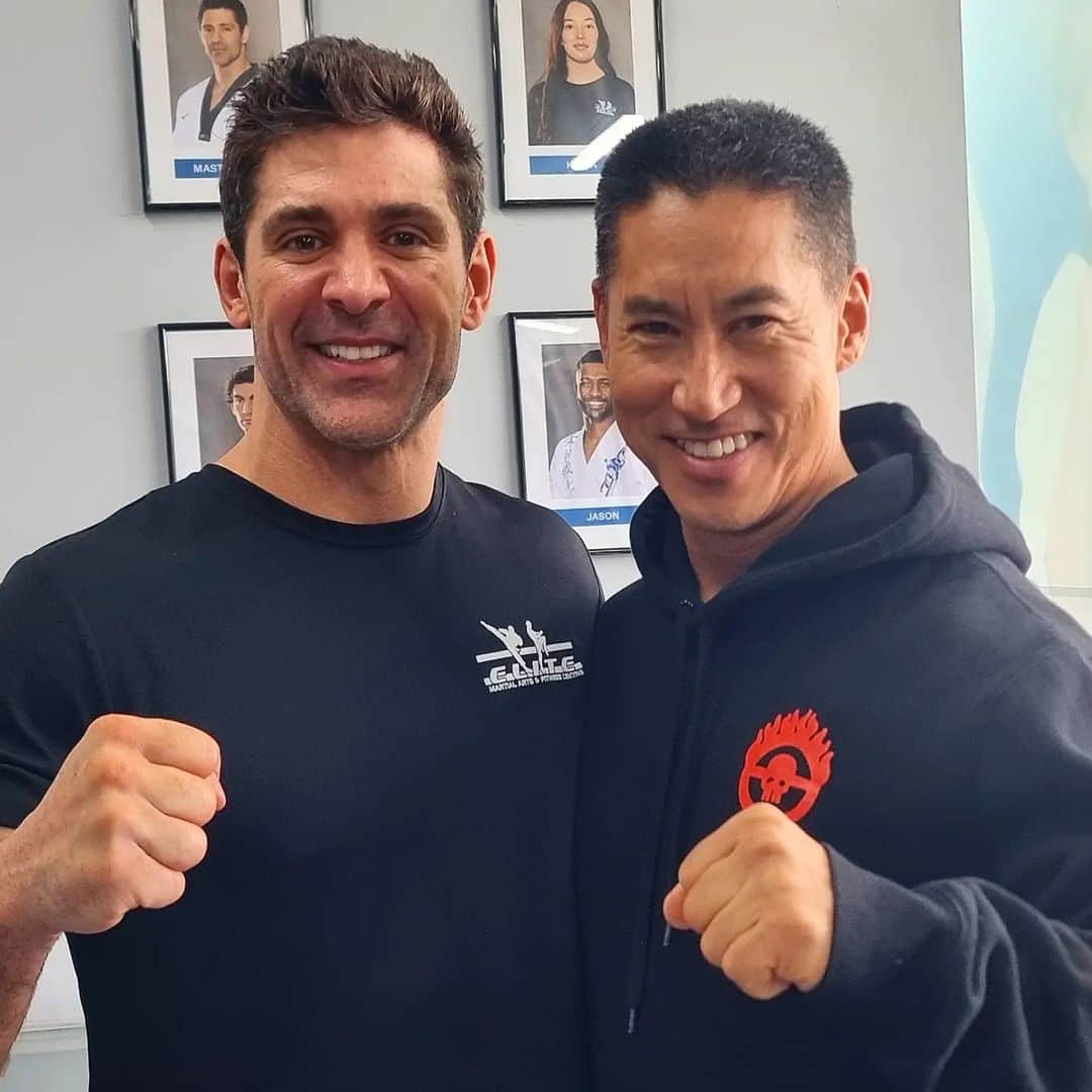 マサ・ヤマグチのインスタグラム：「So excited to be part of this project with such a talented and honourable actor/director Bren Foster.  'Life after Fighting'   Watch this space  @brenfosterreal  #martialarts #feature #filmmaking #daysofourlives #actor #」