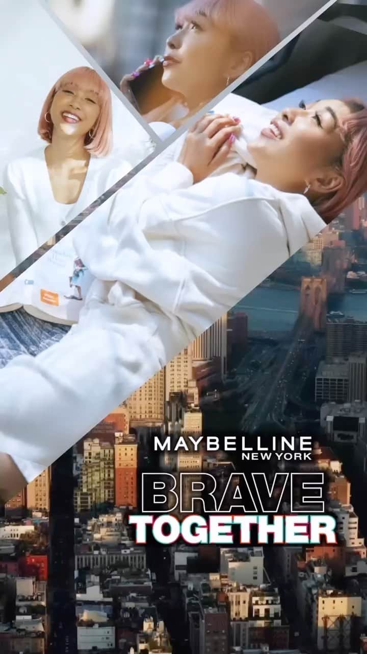 青山テルマのインスタグラム：「この度メイベリンの「brave together」の活動のアンバサダーをやらせて頂いてます!!  「メンタルヘルス」って言葉がやっと徐々に日本にも浸透してると思うけど、まだまだ広げていきたい言葉です。 心と身体をリンクさせるのって難しい時があって、頭ではわかってるのにやる気が出なかったり、誰とも話したくなかったり。。　 私は基本snsには笑える事しかアップしないけど、もちろん落ち込む事もめっちゃある!! そういう時ってあまり人に話さないで1人で悩むことの方が多いです。。  今みんながどういう状況にいるか私にはわからないけど、どんな時の自分も一回受け入れてあげてほしい。今すぐじゃないかもしれないけど、どんな悩みもいつかは笑えるの。嘘だと思うけど本当なの。 だから自分を傷つけないで、精一杯頑張ってる自分を愛して、応援してあげてほしい。 今泣いてる貴方も笑ってる貴方も最高だよ!!!!!  私もみんなと一緒に適当に頑張るから!! 🤍💗❤️ 　 #maybelline #bravetogether」