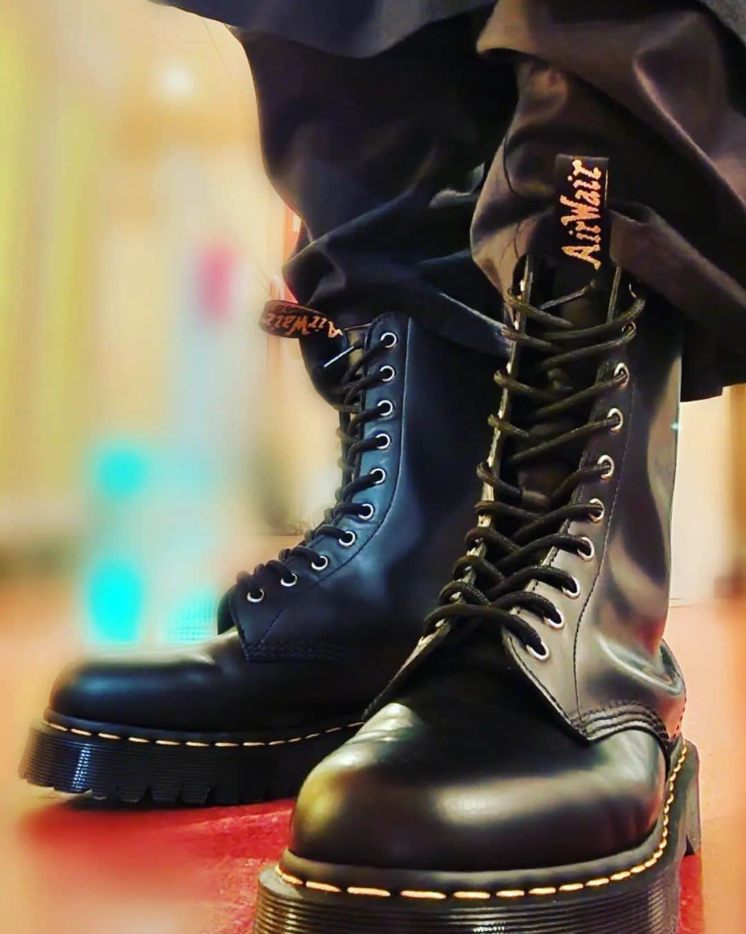 斉藤秀翼さんのインスタグラム写真 - (斉藤秀翼Instagram)「#ドクターマーチン⁡⁡ ⁡#ブーツ #ファッション #靴 #俳優 #モデル #黒  ⁡#DrMartens ⁡ ⁡#boots #fashion #shoes #actor #model⁡ ⁡#black ⁡ ⁡#10 #10hole⁡ ⁡」10月10日 17時16分 - syuusuke.s