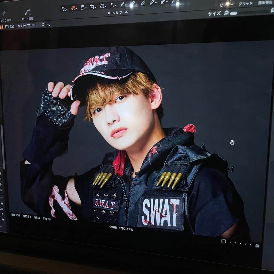 日之出莉久のインスタグラム：「ㅤㅤㅤㅤㅤㅤㅤㅤㅤㅤㅤㅤㅤ SWAT🚨」