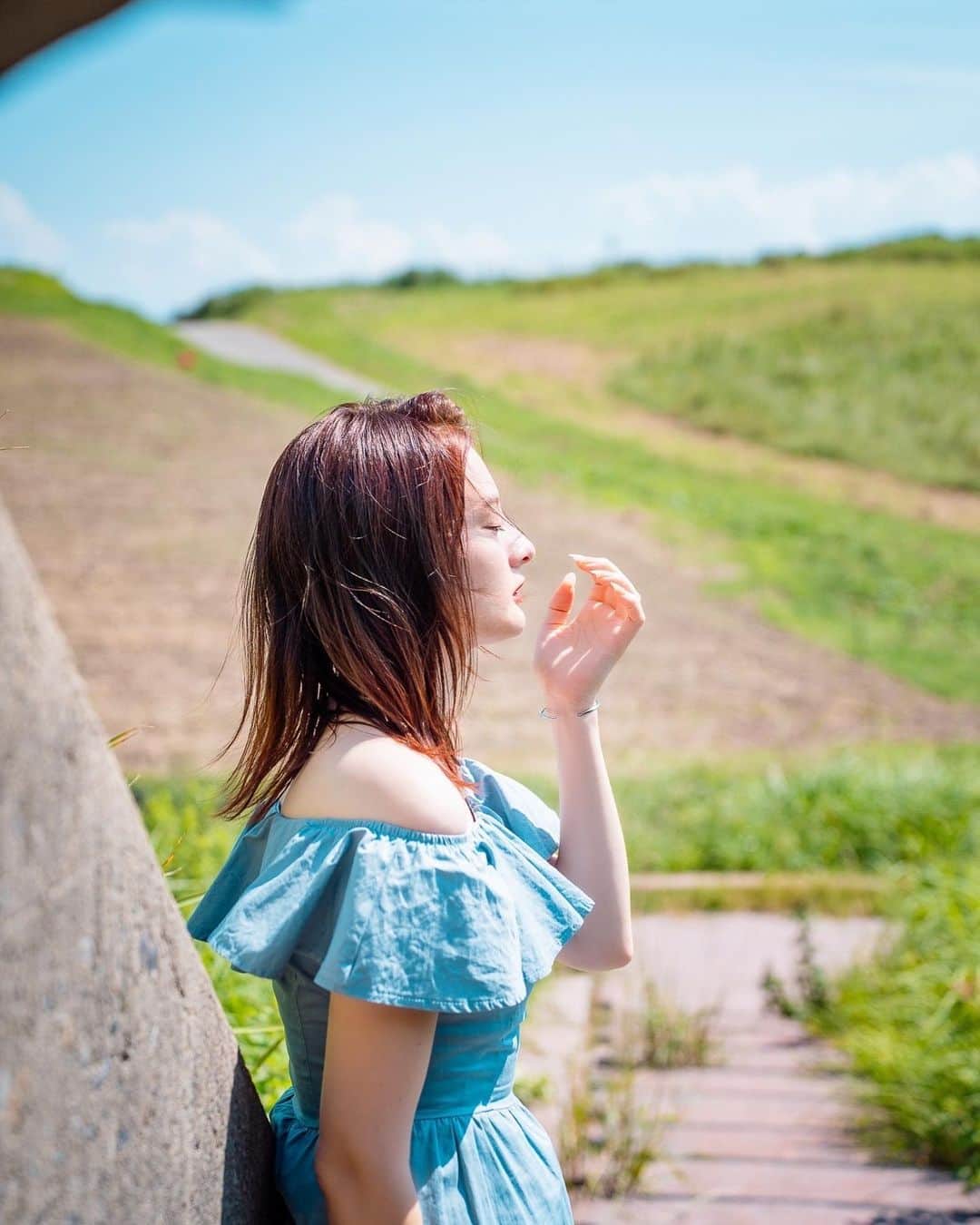 藤崎ミシェルのインスタグラム：「作品どり少しずつUPします✨ #福岡 #portraitphotography  thanks @keroro.syogun」
