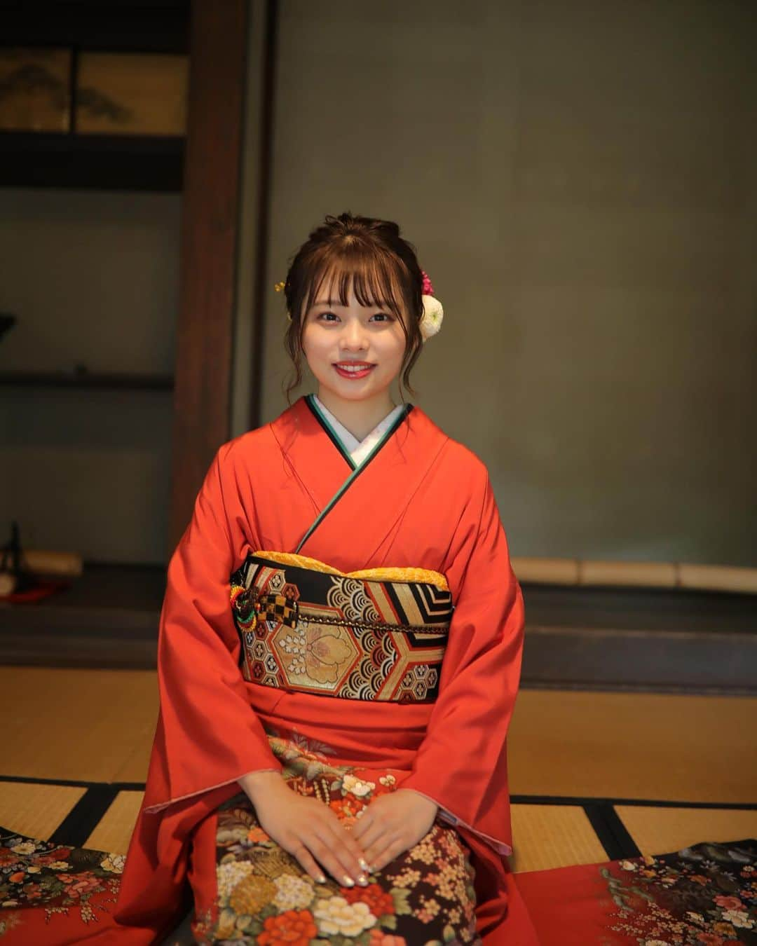 河本景さんのインスタグラム写真 - (河本景Instagram)「載せそびれてた成人式の前撮り👘 ちなみにカメラはしょうさんにお願いしました📸天才でした！  #成人式　#成人式前撮り #前撮り」10月10日 23時40分 - onkeikein