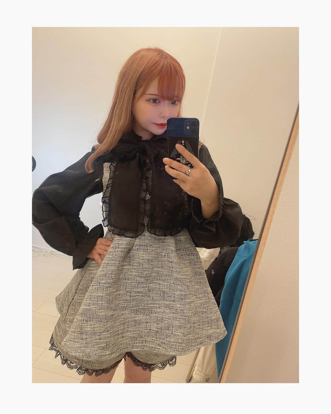 つぐみるんさんのインスタグラム写真 - (つぐみるんInstagram)「@rojita_officialのお洋服❤︎  大きめのリボンがかわいくて ハイウエストでスタイル良くみえるのかわいい♡  私はブラック選んだけど ホワイトも相当かわいい、、👶🏻  ZOZOTOWNにてタイムセールで1,000オフです❤︎❤︎  #ROJITA #ロジータ」10月10日 23時54分 - __315run