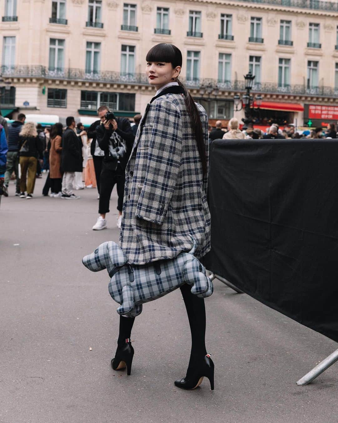 秋元梢さんのインスタグラム写真 - (秋元梢Instagram)「THOM BROWNE🐩 #pfw #thombrowne」10月11日 14時32分 - akimoto_kozue