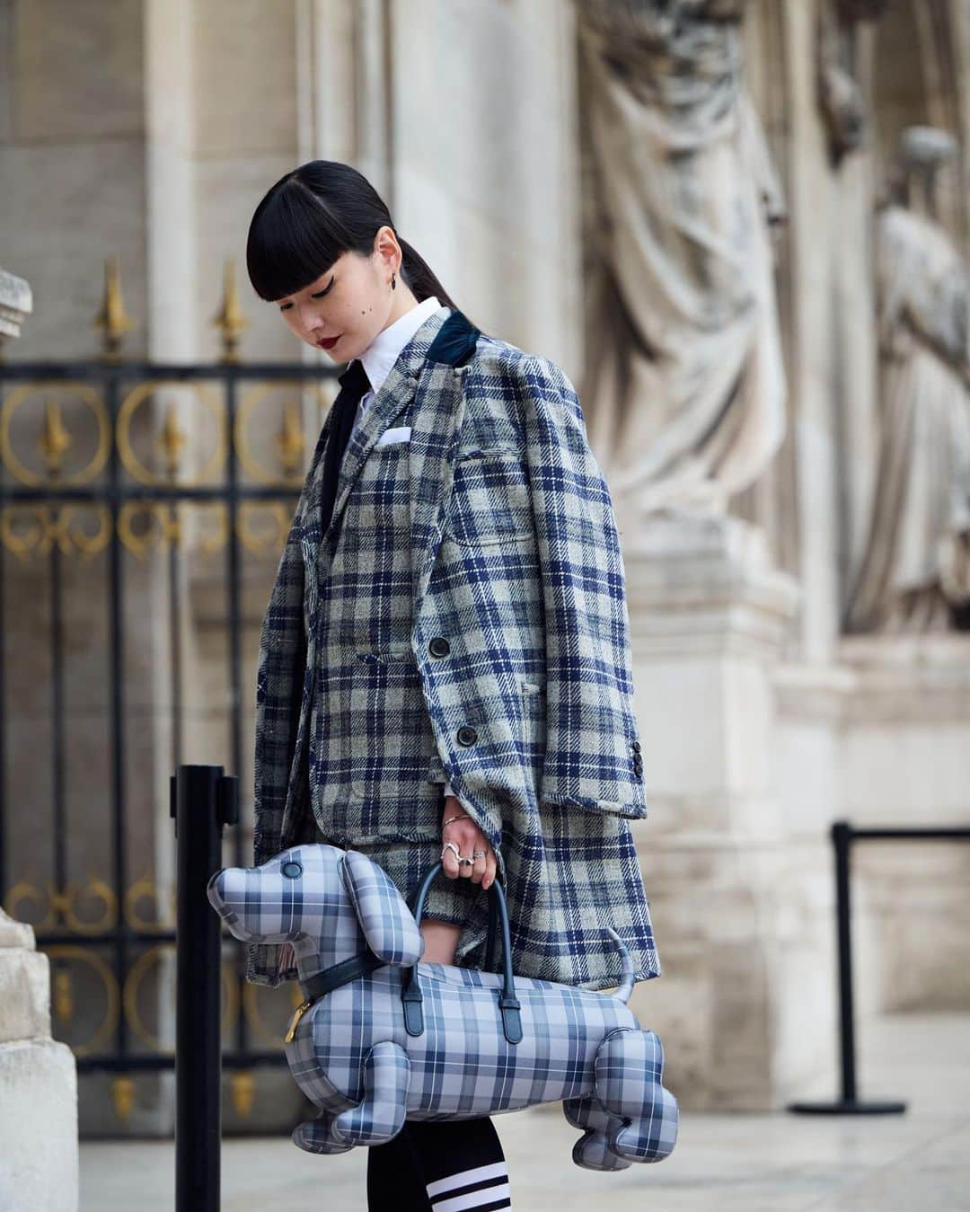 秋元梢さんのインスタグラム写真 - (秋元梢Instagram)「THOM BROWNE🐩 #pfw #thombrowne」10月11日 14時32分 - akimoto_kozue