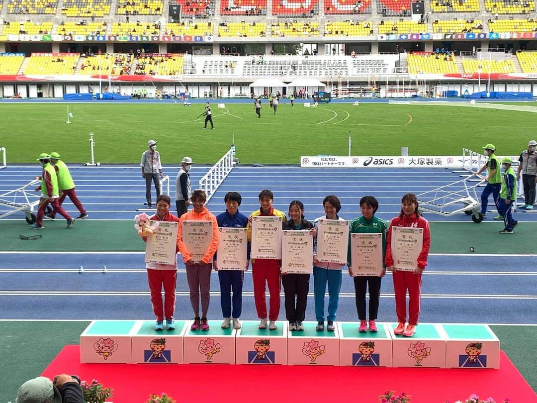 のインスタグラム：「栃木国体🍓🍓  なかなか良い結果が残せませんが 久しぶりの国体で凄く楽しかったです‼︎‼︎また来年の国体に選んでいただけらように頑張ります🐽  応援ありがとうございました😊」