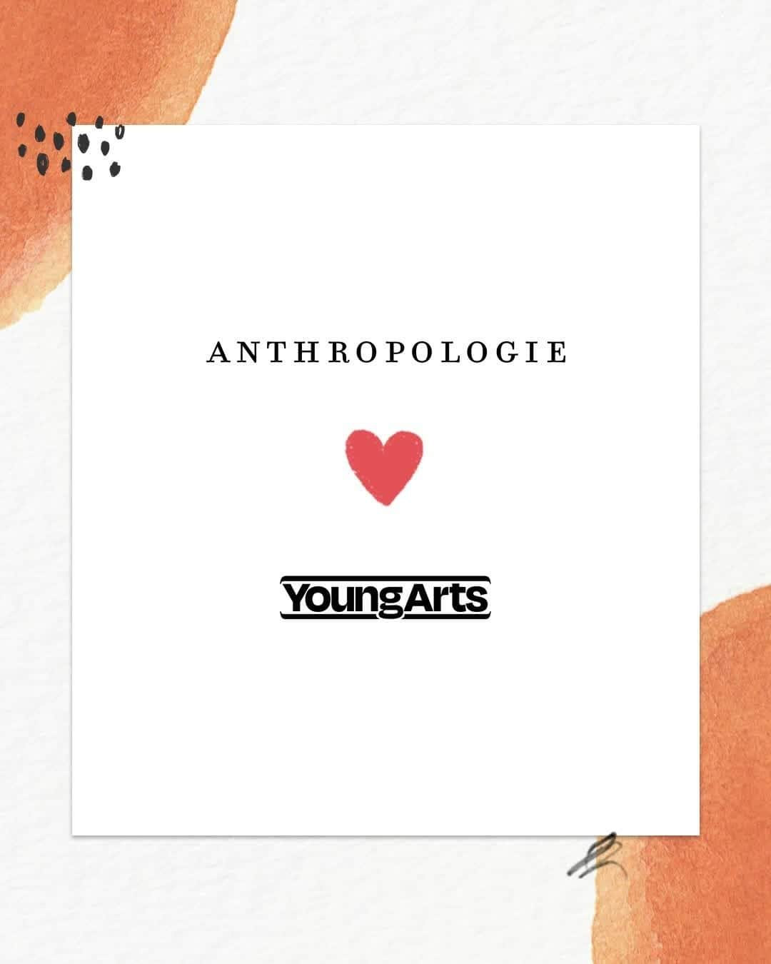 Anthropologieのインスタグラム：「Artists are the heart and soul of Anthropologie. With that in mind, we're honored to announce an exciting new partnership with @YoungArts, one of the only organizations in the US that supports up-and-coming artists of multiple disciplines and from diverse backgrounds at all stages of development.  We're proud to pledge $1 million over the next four years to empower the next generation of creatives.   Tap the link in our bio to learn more about how we're supporting these talented artists.   #ArtOfAnthropologie」