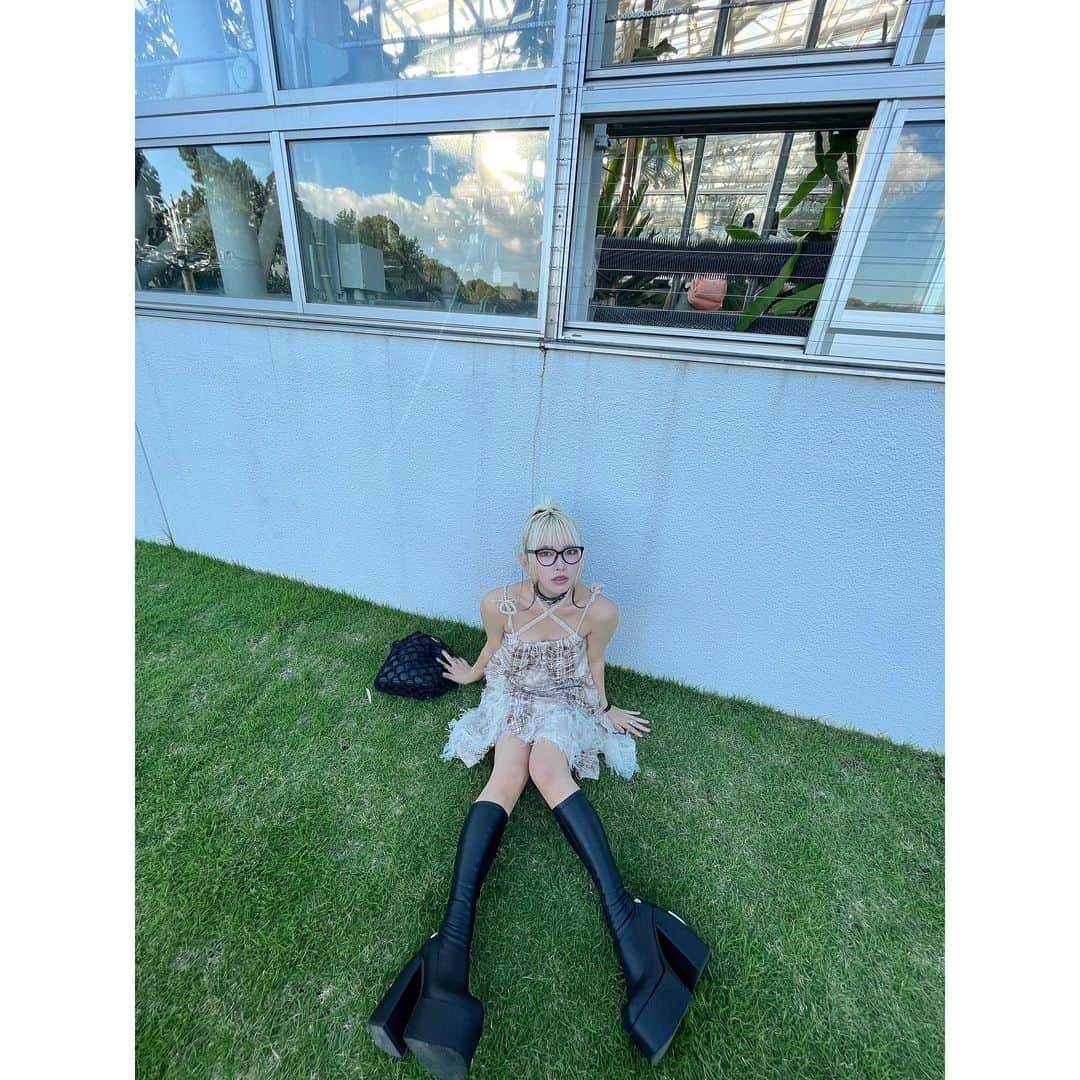 なつかのインスタグラム：「never vanish🧸⋆ ★  おでかけだいすき。」