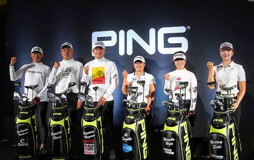 セキユウティンさんのインスタグラム写真 - (セキユウティンInstagram)「PING G430発表会✊🏻 @pinggolf_japan」10月11日 18時06分 - shi_yuting35