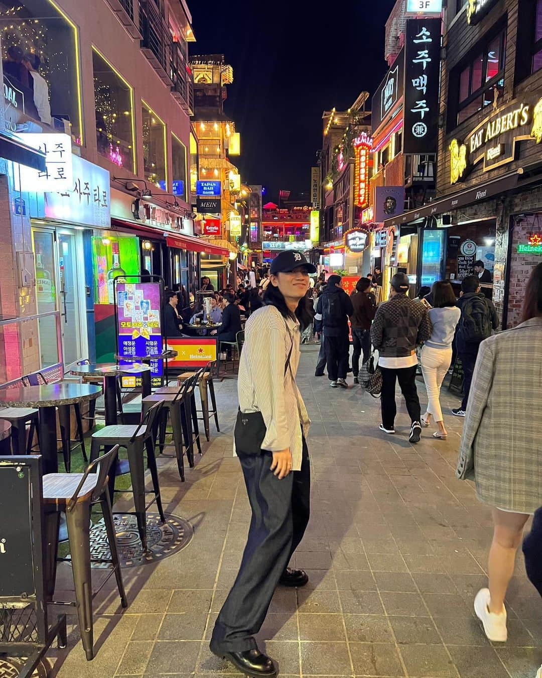 たいせいさんのインスタグラム写真 - (たいせいInstagram)「韓国旅行たのしかっぴ！サランヘヨ♡チンチャマシッソヨ♡チンチャペゴパヨ♡#ボヤ #梨泰院 #梨泰院クラス #パクセロイ #スア #イソ #圧倒的イソ派 #チャミスル #韓国美女と繋がりたい #早よ韓国戻りたい #飯美味かった #チンチャペゴパヨ」10月11日 18時07分 - t_tamabukuro