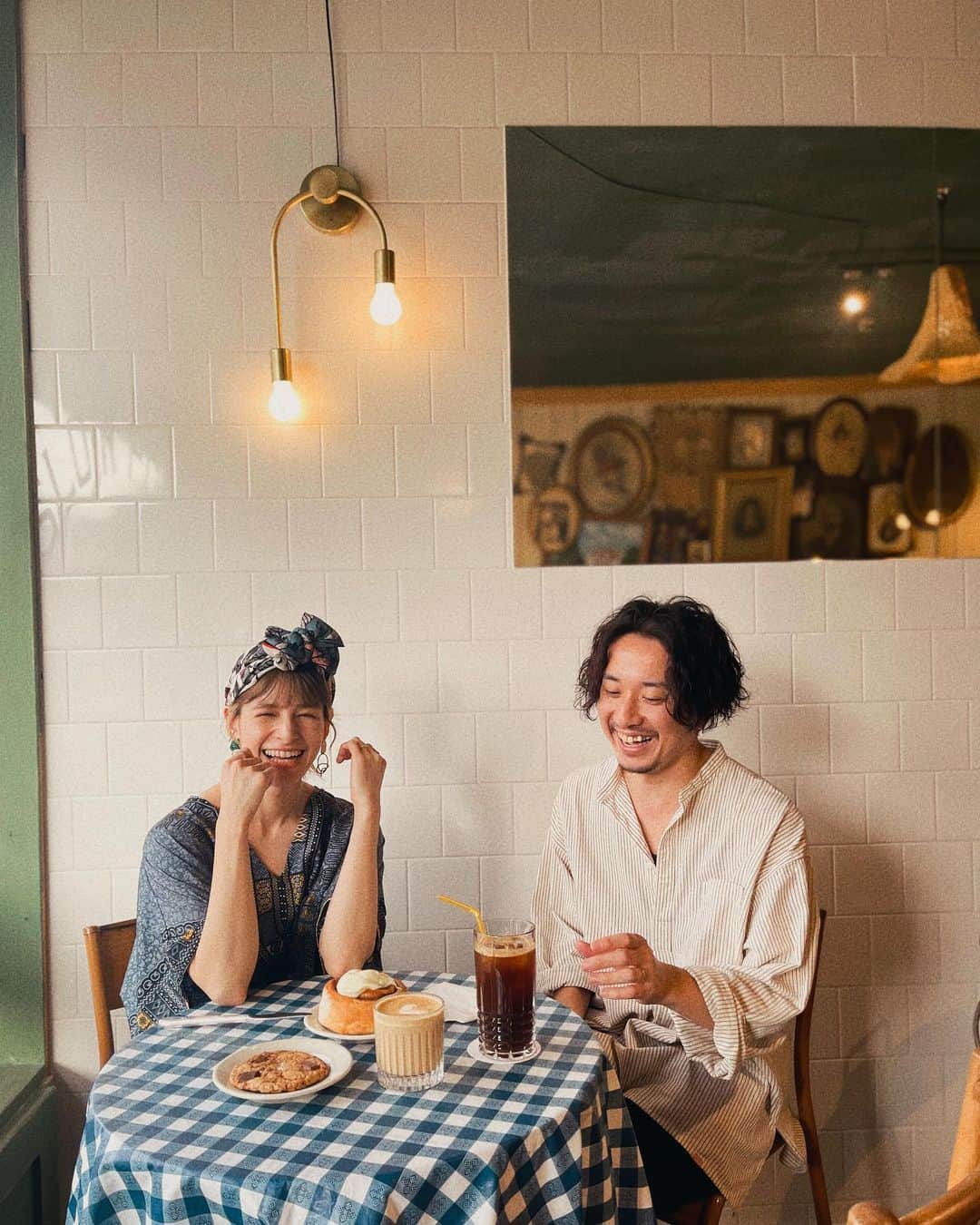 高橋和美のインスタグラム：「. 夏の思い出🌻🌻 ⁡ #wafflecoffee #コナとスパイス  #ひこまカフェ #イオンモールつくば #norryscoffee  #泡とろ齋藤」
