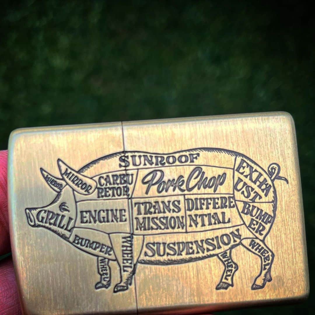 のインスタグラム：「#porkchop  @porkchop_garagesupply  @fustyworks @takuroyoneuchi」