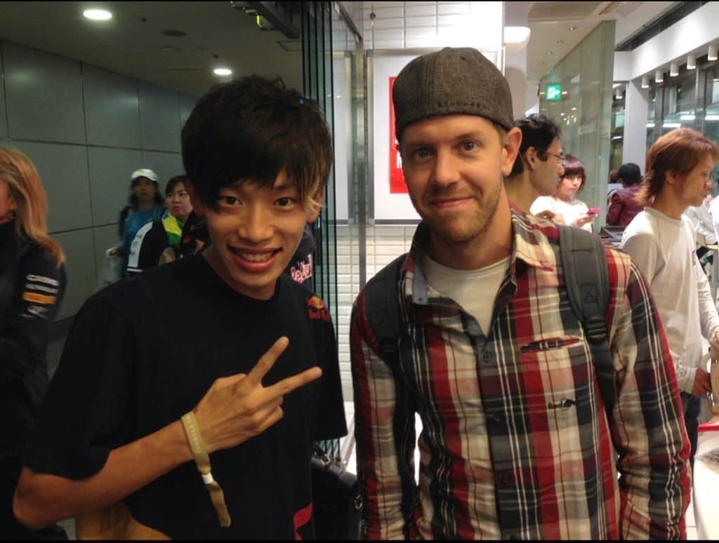 徳田耕太郎さんのインスタグラム写真 - (徳田耕太郎Instagram)「October 5th, 2014  I was really happy to see his last run at Suzuka. Arigatogozaimasu @sebastianvettel san🙏」10月12日 18時44分 - tokura_freestyle