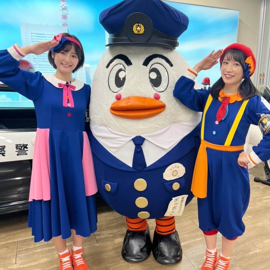 加藤一華のインスタグラム：「. 【お知らせ】 10月11日(火)〜20日(木)までの間 "全国地域安全運動"が実施されるにあたり 埼玉県警察のポスターや映像に いちなるが登場しています👮🚨  YouTube埼玉県警察公式チャンネルで、 いちなるが歌う「４つの約束」も公開中🎸✨ みんなで安心な町をつくりましょう！  これから先、埼玉県内の各所 (警察署や交番、小学校、幼稚園、 駅や商業施設のモニターなど…)で 私たちを見かけることがあるかもしれません🫡🫡  埼玉県民としても ボンボンアカデミーのおねえさんとしても こういう形で埼玉県警察の地域安全の取り組みに 携わらせていただけてとっても嬉しいです✊💡  〜子供を犯罪から守る〜 【４つのやくそく】 ①ひとりにならない ②知らない人についていかない ③大きな声でたすけをよぶ ④出かけるときは家族に知らせる  ４つの約束、みんなしっかり守ろうね🙌  ▼ポスターや動画はこちらでチェック💁🏻‍♀️ https://www.police.pref.saitama.lg.jp/c0010/kurashi/anshinnomachi-ichinaru.html」