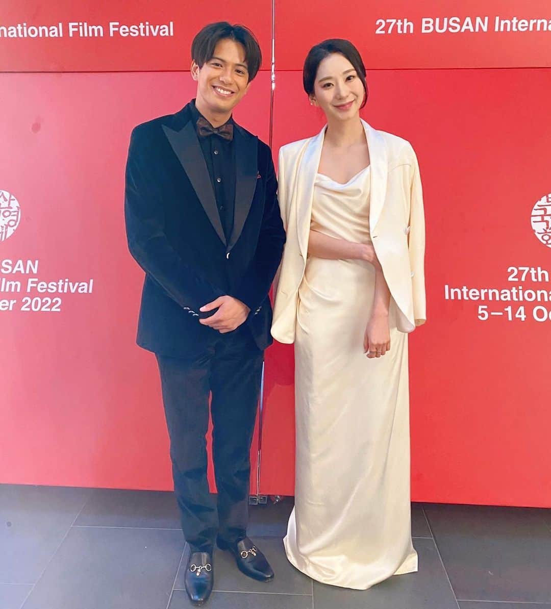 森崎ウィンのインスタグラム：「. #AsiaContentsAwards2022 #ACA2022 #JANGMIN さん #MORISAKIWIN #森崎ウィン」