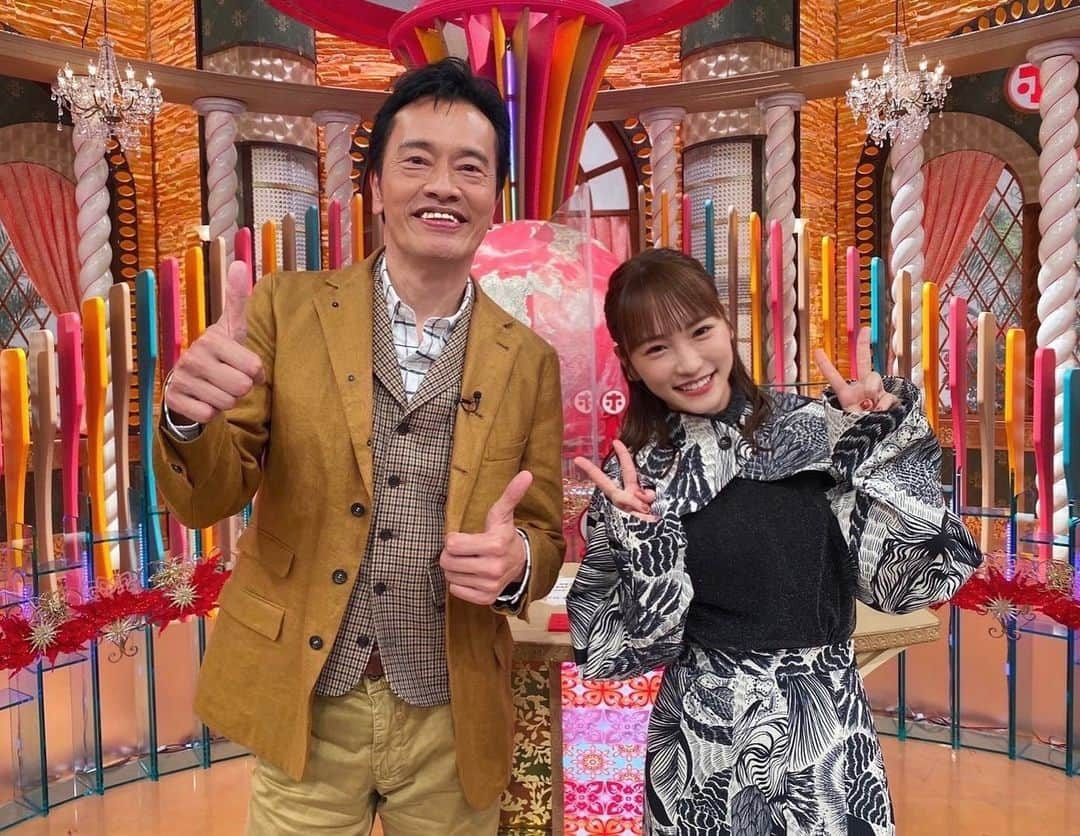 川栄李奈さんのインスタグラム写真 - (川栄李奈Instagram)「今夜21時ホンマでっか⁉︎TV いつも明るくみんなをハッピーにしてくれるエンケンさん📷 今回で4回目の共演です🥹 そして22時は！ 親愛なる僕へ殺意をこめて第2話 これまたハラハラハラハラドキドキ です🫢 ぜひご覧くださいっ！」10月12日 18時21分 - rina_kawaei.official