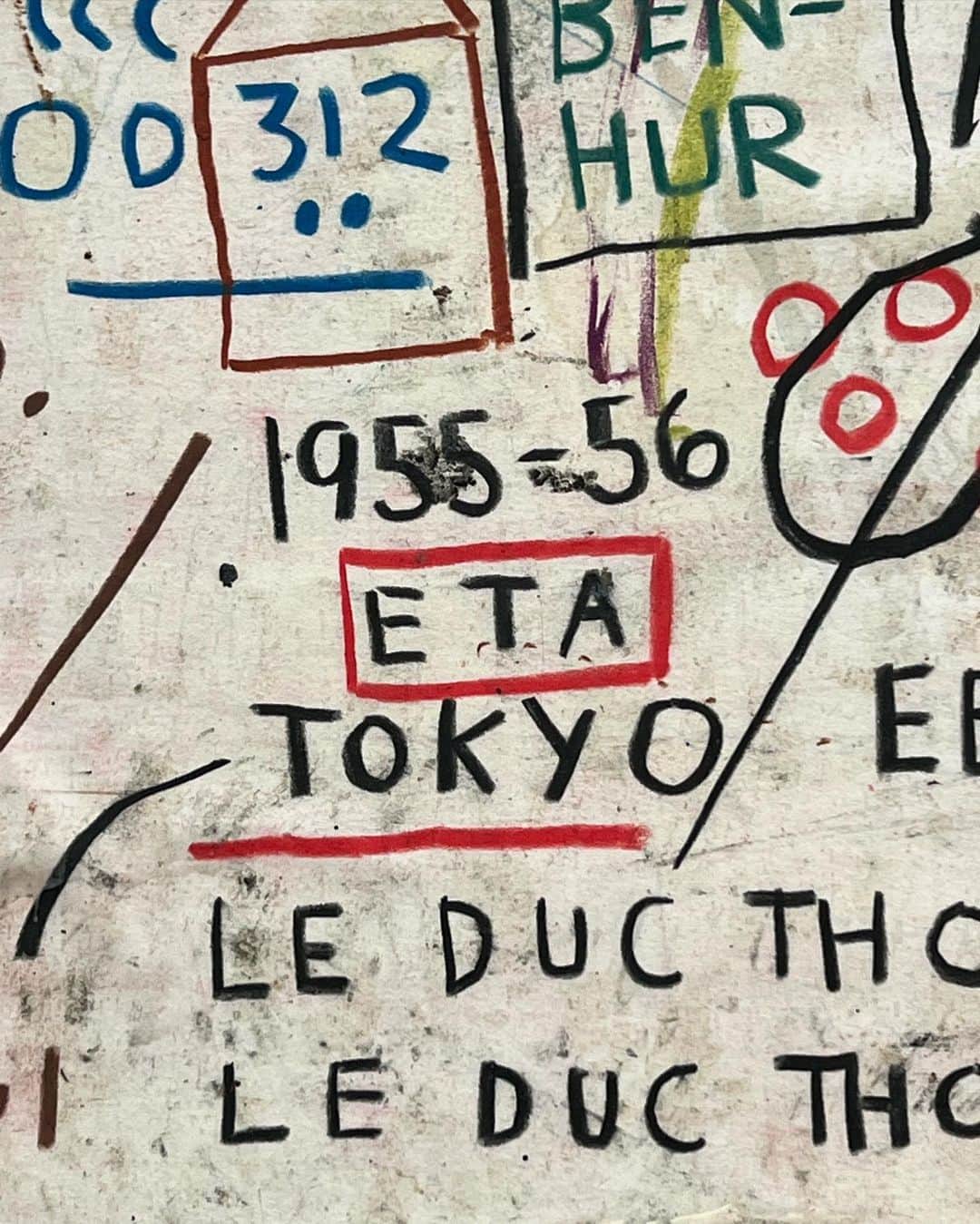 ラズドゥミナヴィオレッタさんのインスタグラム写真 - (ラズドゥミナヴィオレッタInstagram)「makes my heart ache every time I see him   The king #basquiat  #jeanmichelbasquiat  @thebroadmuseum」10月12日 11時00分 - violapolt