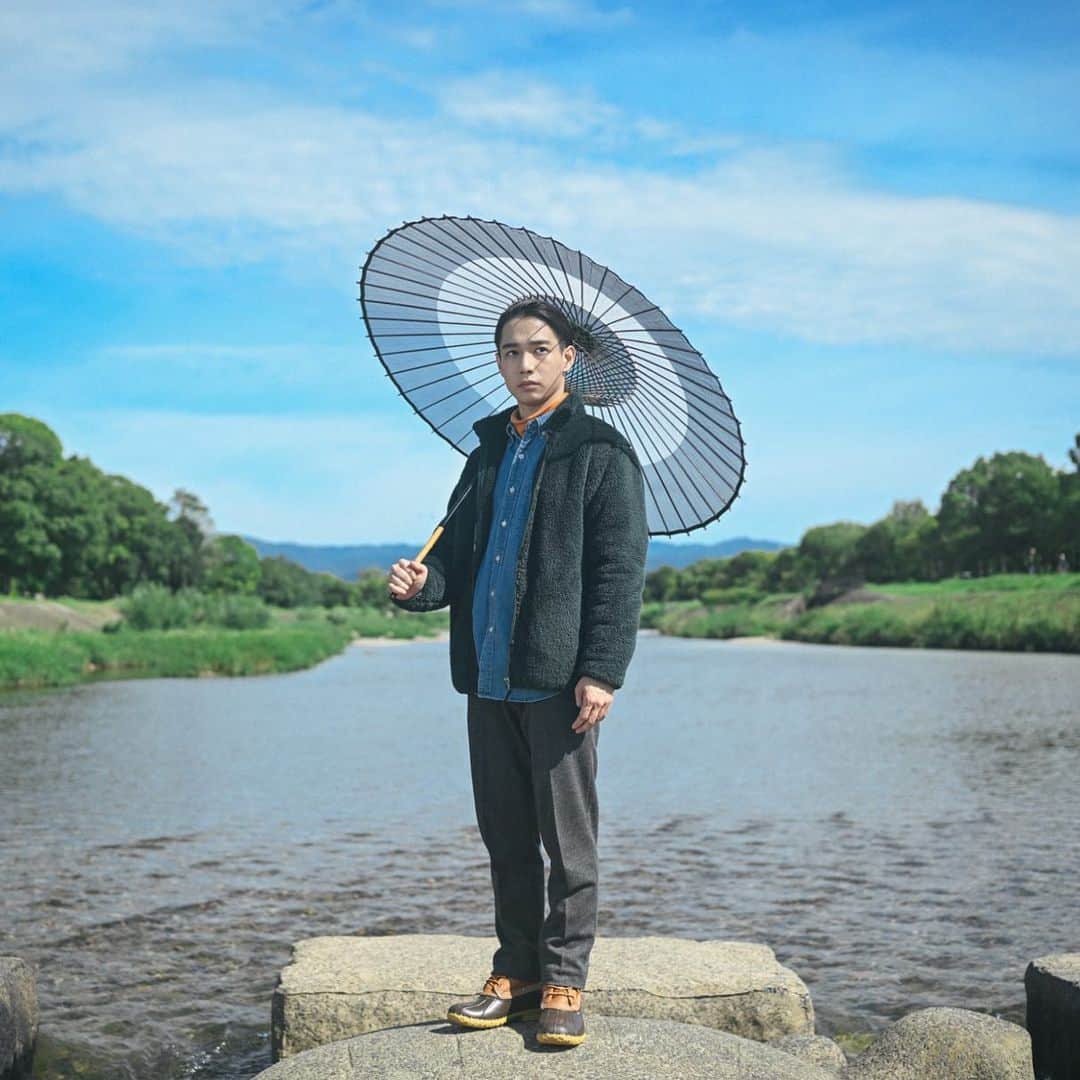 のインスタグラム：「UNIQLO フリース 新cm 僕の想いを語らせて いただきました。  @uniqlo_jp  #ユニクロフリース #ユニクロ  #小松菜奈 #uta #一条未悠」