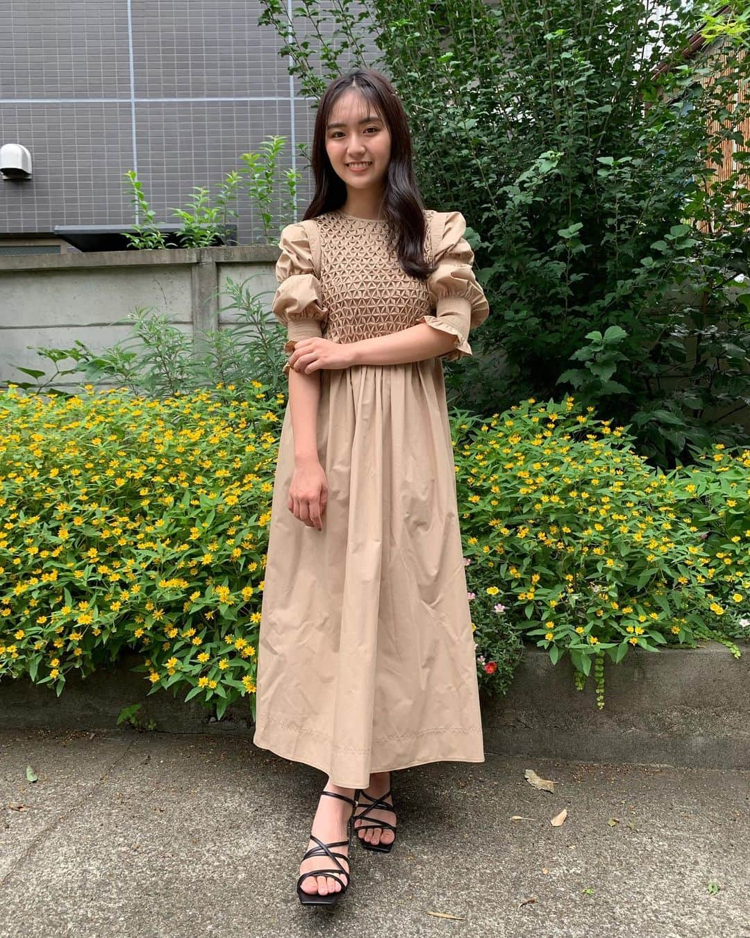 豊田留妃さんのインスタグラム写真 - (豊田留妃Instagram)「🫶🏽🫶🏽🫶🏽(9月某日) #run_clothes #ootd #lilybrown #snidel」10月12日 19時55分 - runstagram_717