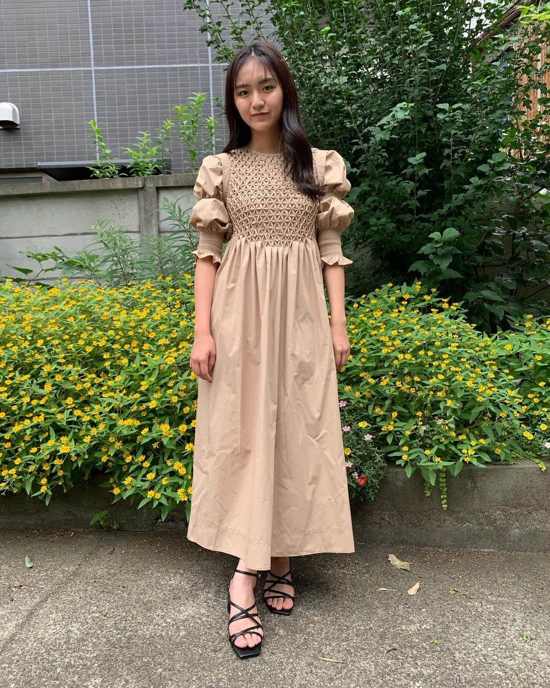 豊田留妃さんのインスタグラム写真 - (豊田留妃Instagram)「🫶🏽🫶🏽🫶🏽(9月某日) #run_clothes #ootd #lilybrown #snidel」10月12日 19時55分 - runstagram_717