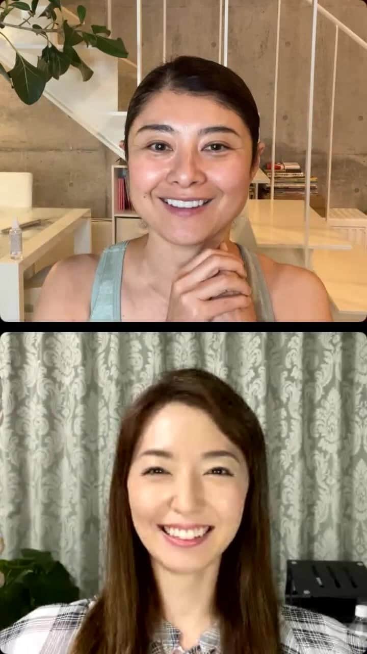 間々田佳子のインスタグラム：「#コアフェイストレーニング  インスタライブ みなさんの質問に答えます😊 ご覧いただきました皆さま ありがとうございました❣️  #表情筋研究家   @yoshiko.mamada   #コアフェイストレーニングマスターインストラクター  @hyojyobijin.yae」