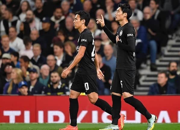 のインスタグラム：「The result is not what we wanted but we just keep going forward.  My first CL goal is for my best friend‘s mother who passed away recently.   @championsleague  @eintrachtfrankfurt」