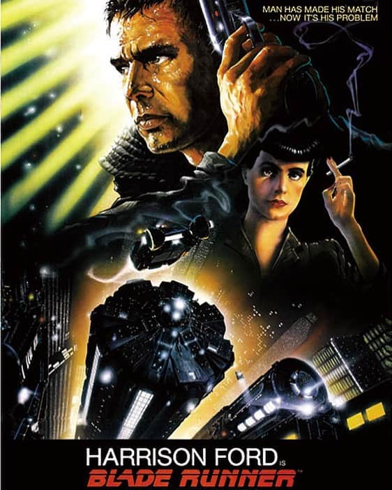 シム・ウンギョンのインスタグラム：「The Classic of Cyberpunk..  #BladeRunner  #RidleyScott」