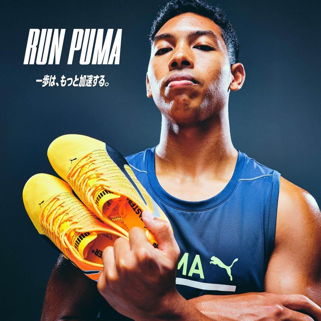 のインスタグラム：「#一歩はもっと加速する evoSPEED TOKYO BrushとevoSPEED TOKYO Futureの予約販売開始 #RUNPUMA #Foreverfaster @pumajapan @pumarunning」