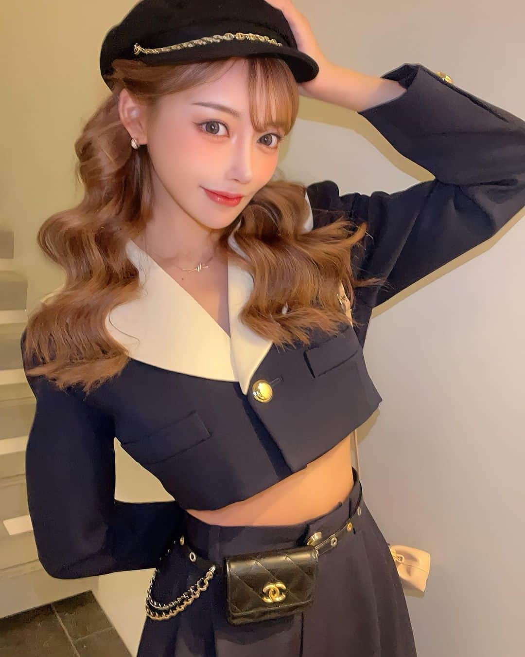 明日花キララのインスタグラム：「この巻きかわいかった👩🏽‍🦱」