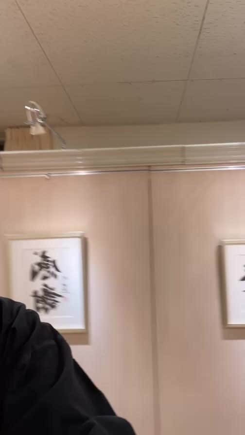 武田双雲のインスタグラム：「高松三越個展ライブ❣️」