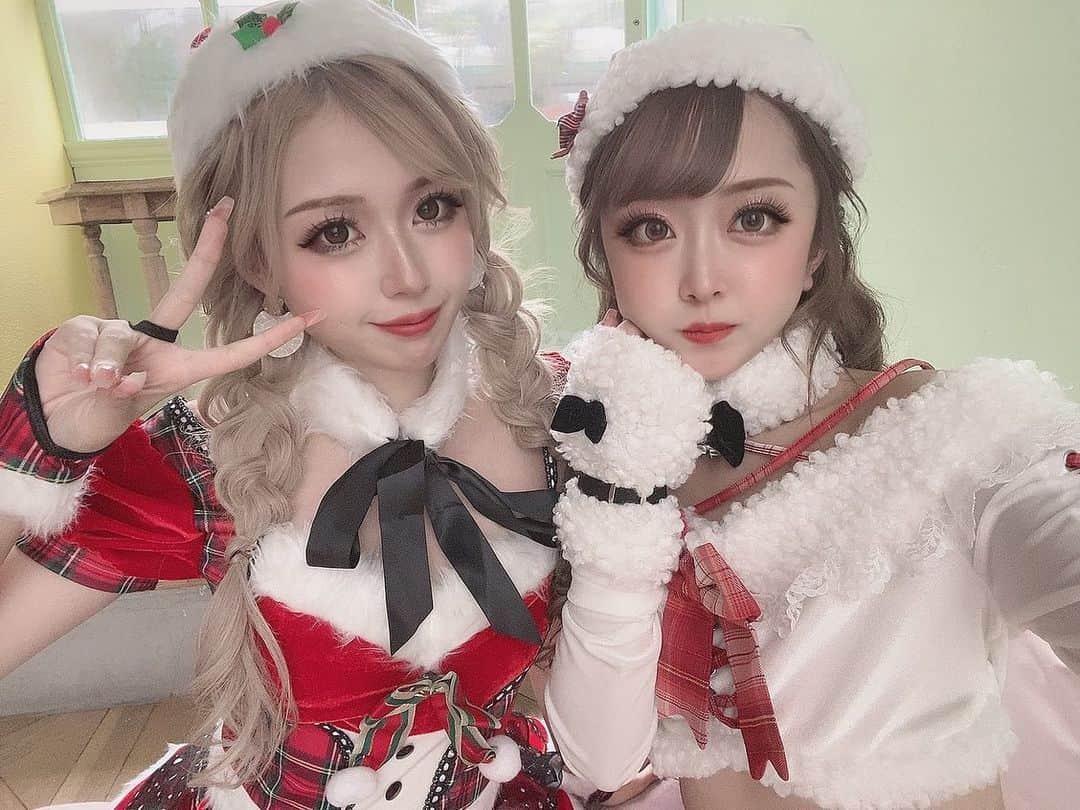 大木美里亜（みりちゃむ）さんのインスタグラム写真 - (大木美里亜（みりちゃむ）Instagram)「今日は、Ryuyuの撮影だったよ〜  ハロウィンもまだだけどもうクリスマス撮影したっ🎄💕」10月13日 19時03分 - mirichamu_0710