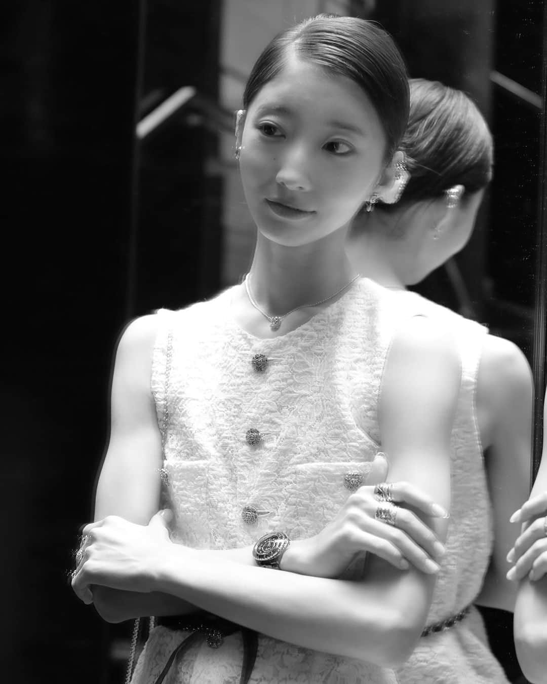飯島望未のインスタグラム：「@chanelofficial #シャネルファインジュエリー #シャネル」