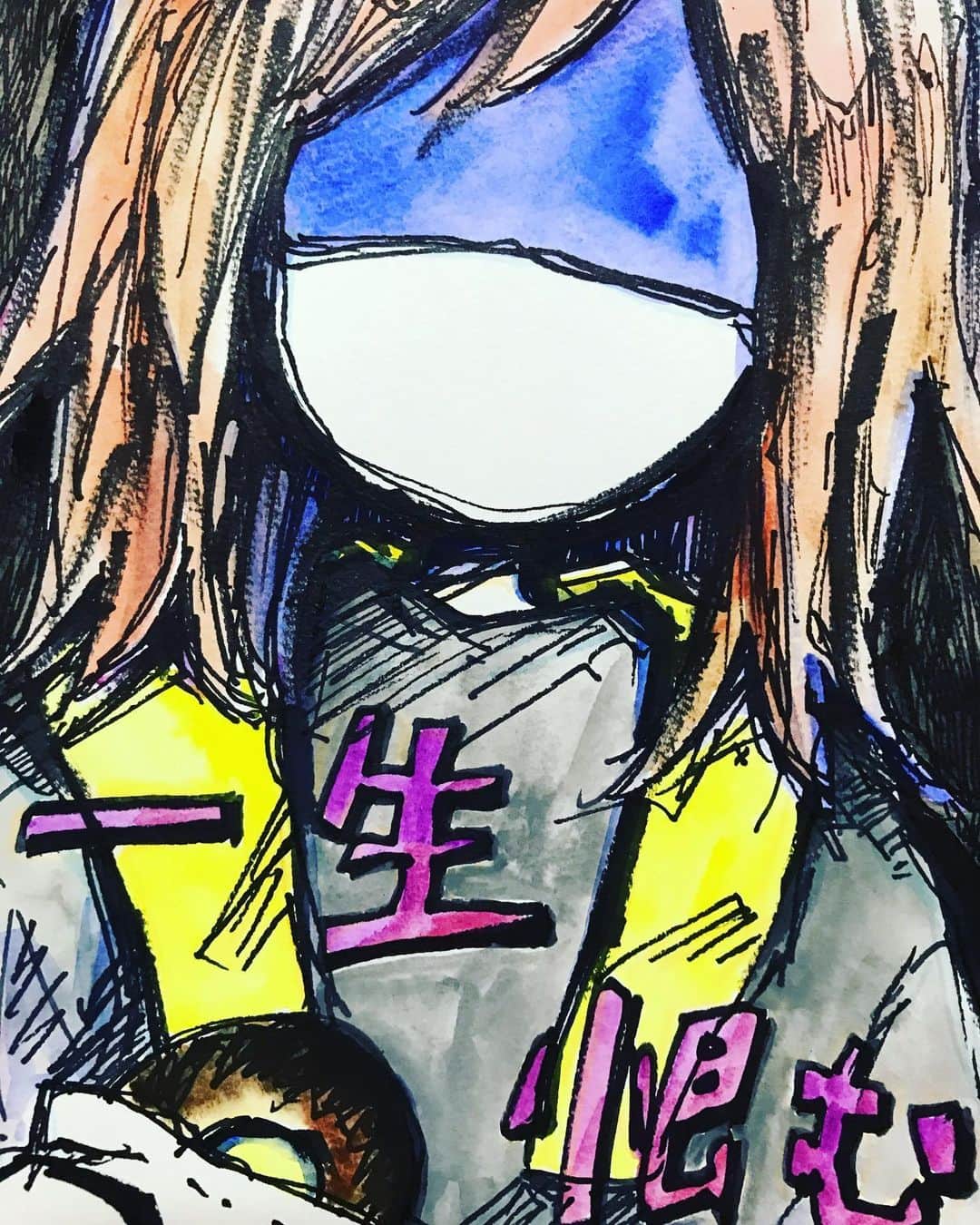 杏のインスタグラム：「生涯この絵を描くことでしょう」