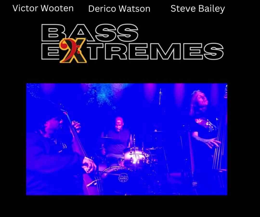 ヴィクター・ウッテンのインスタグラム：「Bass Extremes is on tour through November. Check tour dates at https://bassextremes.com/tour-dates/  #foderabass #fusionjazz #hartke #funk #bassplayer #victorwooten #bass #hartkeamps #bassguitar #jazz #bassist」