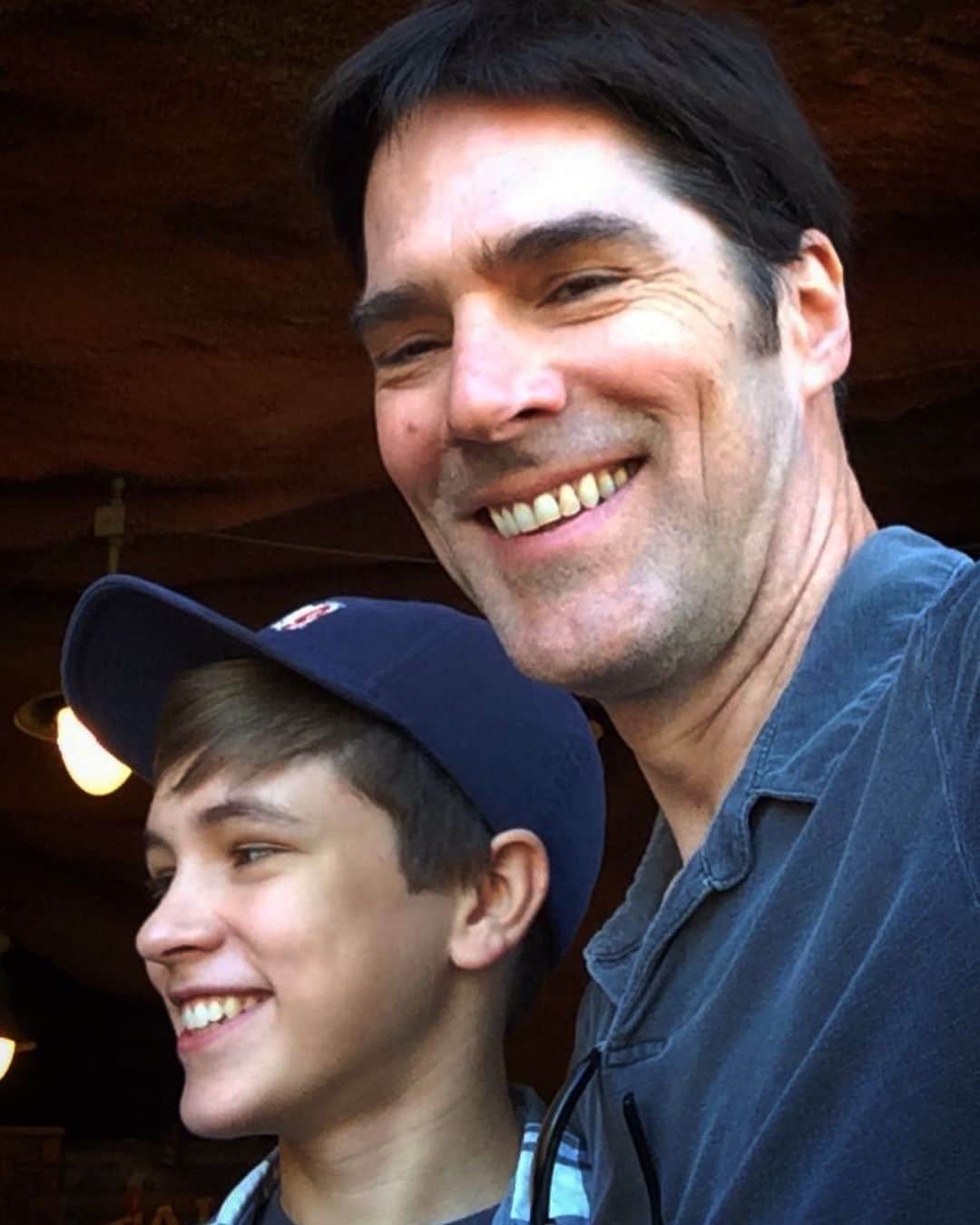 トーマス・ギブソンのインスタグラム：「I WAS taller! ♥️ #tbt」