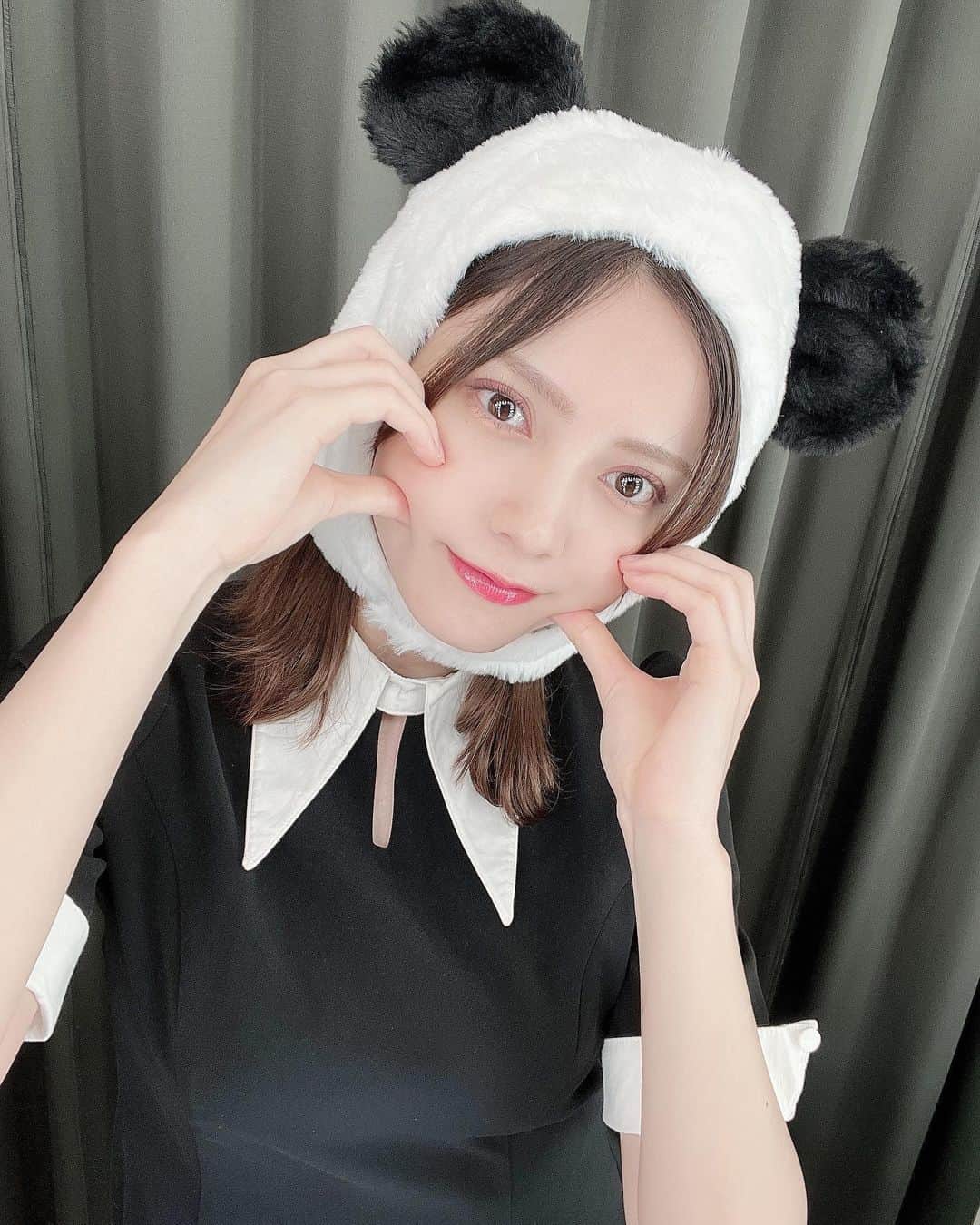 桃月なしこさんのインスタグラム写真 - (桃月なしこInstagram)「ももつきパンダ🐼🐾 #桃月なしこ #なしこたそ #ゼロイチカレンダー ...