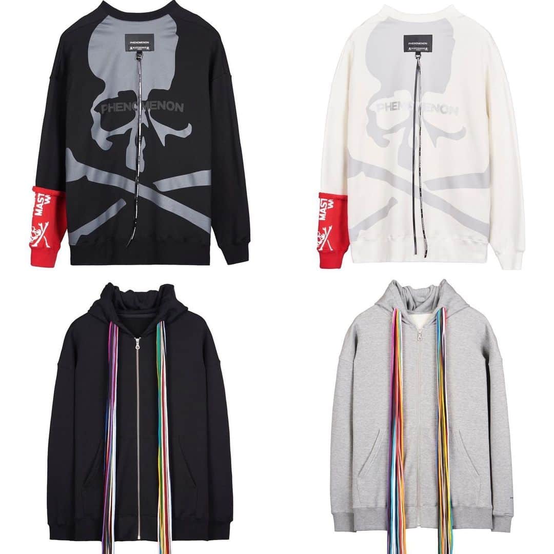 PHENOMENONのインスタグラム：「PHENOMENON ×  MASTERMIND WORLD  collaboration collection  will be available 2022.10.15. on store.   ＜LINE UP＞ CROSS LOOP MA-1 TIGER CAMO on SKULL S/S TEE PHMN EYE on SKULL S/S TEE PHMN EYE on SKULL CREWNECK SWEAT MULTI CORD ZIP-UP HOODED BLK TIGER CAMO SHORTS BLK TIGER CAMO TRACK PT  #PHENOMENON #PHENOMENON_TOKYO #PHENOMENON_2022 #MASTERMINDWORLD #MASTERMINDJAPAN @mastermindworld_official @mastermindjapan_official  SPECIAL THANKS @keemhongwu」